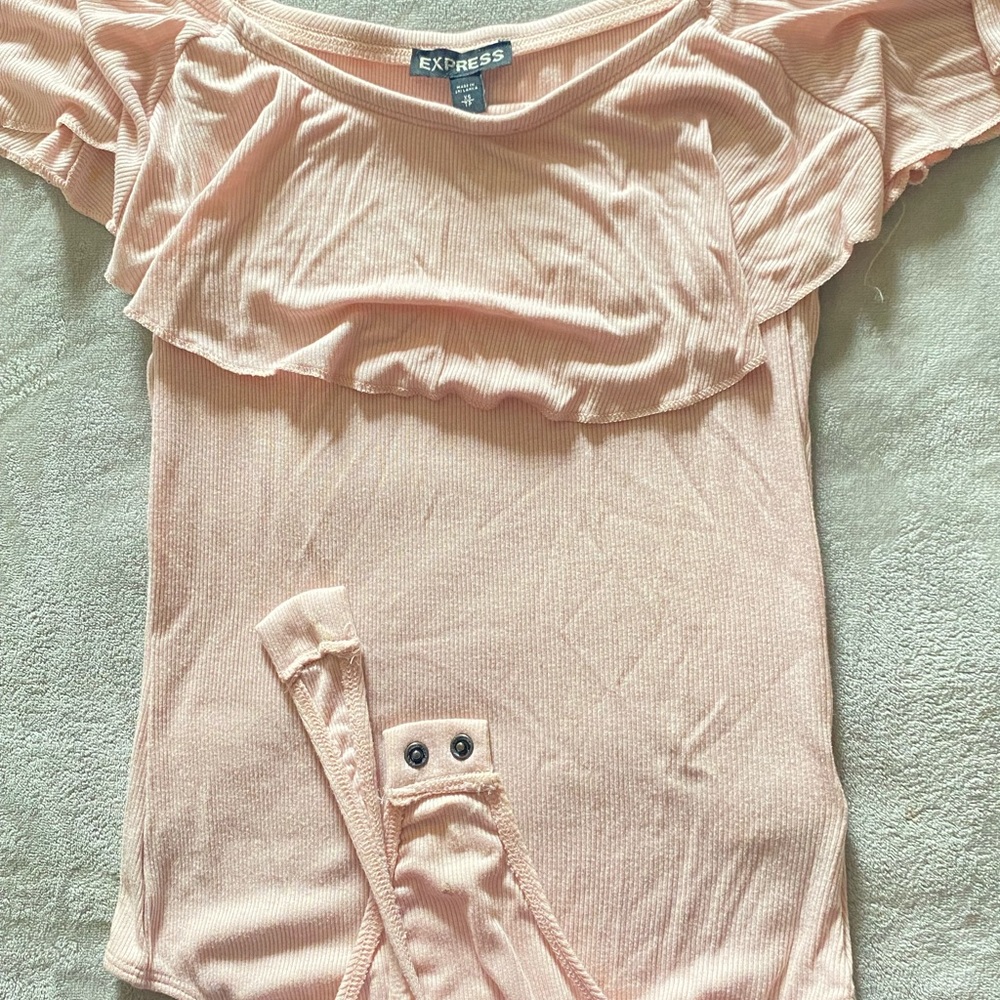 Off the Shoulder Express bodysuit